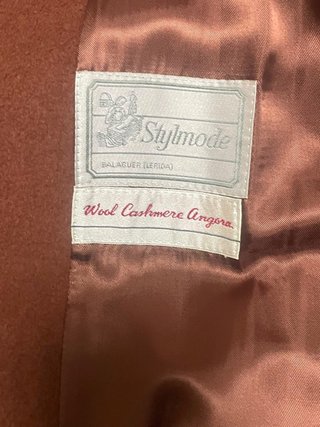 Abrigo marrón Stylmodel señora