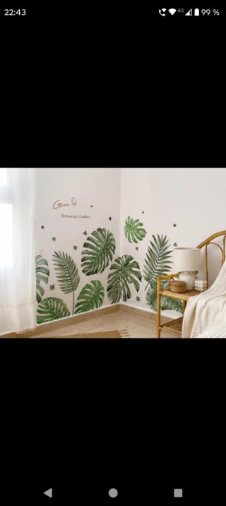 Adhesivo Decorativo Pared Farola Negra