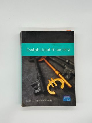 Contabilidad financiera – José Muñoz Jiménez