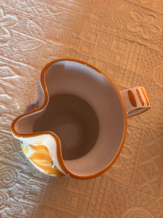Vaso floreale estivo in ceramica