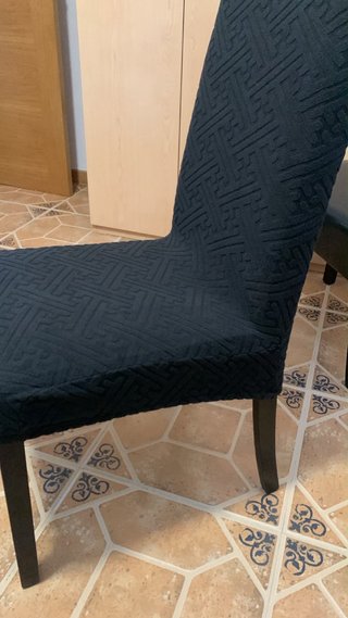 Sillas comedor negras de piel