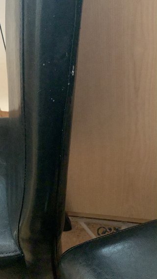 Sillas comedor negras de piel