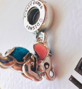 Pandora Charm Dumbo Disney Parks Plata