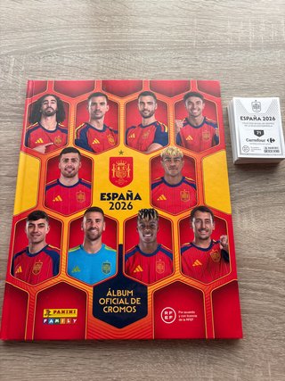 Cromos España 2026 Panini (preferiblemente cambio)