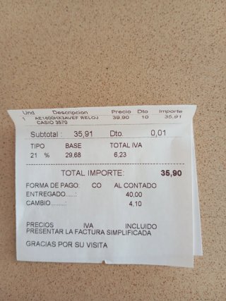 Colección de relojes, Casio, M Tac, OTS