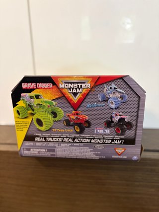 Monster Jam - Grave Digger 1:24 - Novo, Selado