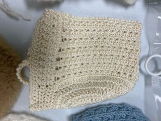 Gorro de hilo recién nacido