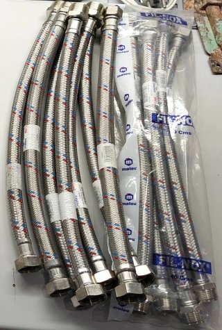 Latiguillo Inoxidable 3/4 M - 3/4 H 40cm