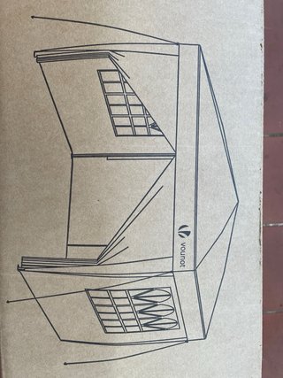 Carpa Gazebo 3x3m Gris Vounot