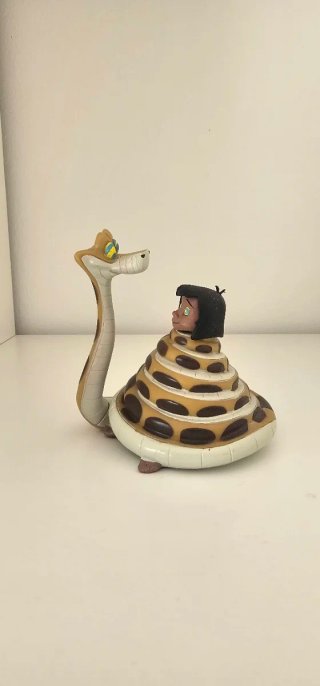 Figura El Libro de la Selva Kaa y Mowgli