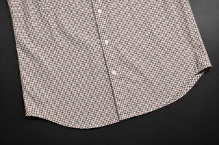 Camisa Dustin hombre cuadros rojos negros algodón