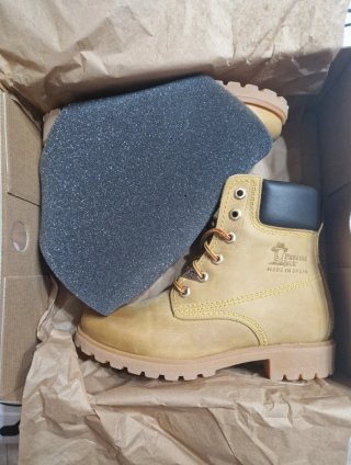 Botas Panama Jack mujer beige waterproof