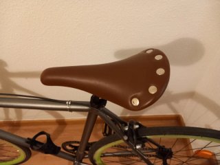 Bicicleta Fixie Gris Casi Nueva