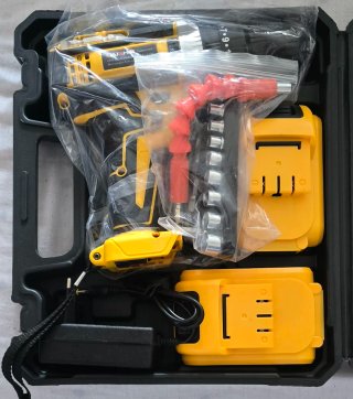 ¡Nuevo!Taladro Eléctrico Inalámbrico + 2 Baterías.