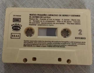 Casete El Último de la Fila - Nuevo Pequeño .....