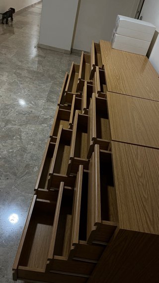 4 cajonera de madera para armarios empotrados