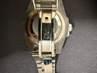 Rolex Submariner Verde y Plateado