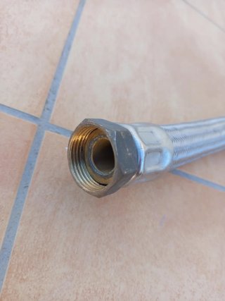 Latiguillo flexible agua 60 cm 1'' pulgada