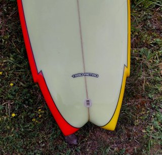 Tabla Surf Mark Richards Twin Fins 1980