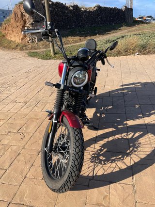 MACBOR ROCKSTER 125 CC Negra/Roja