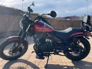 MACBOR ROCKSTER 125 CC Negra/Roja