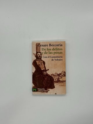 De los delitos y de las penas – Cesare Beccaria