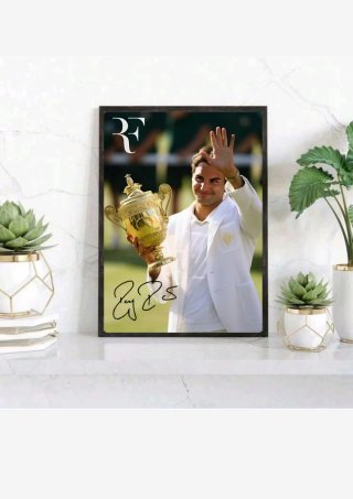 Quadro Roger Federer Wimbledon