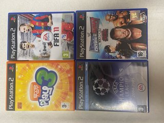 Consola PlayStation 2 Negra + 4 Juegos