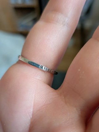 Anillo Oro Blanco 18k Diamantes Les Classiques