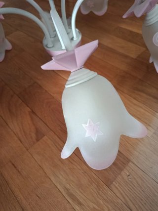 Lámpara infantil luna y estrellas