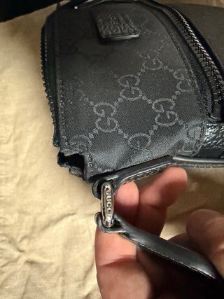 Bandolera Gucci Negra Original (Nueva )