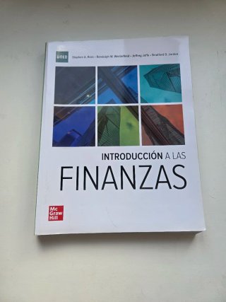 Introducción a las finanzas ADE UNED