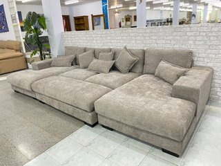 Sofá cama modular gris - Envio gratis