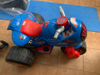 Moto Infantil Spiderman