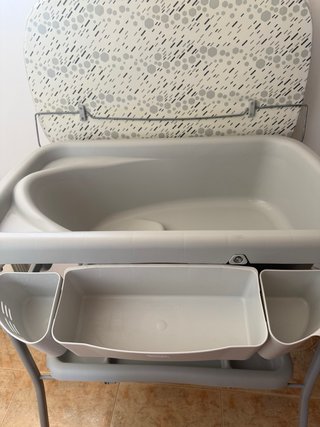 Bañera cambiador bebé marca Chicco