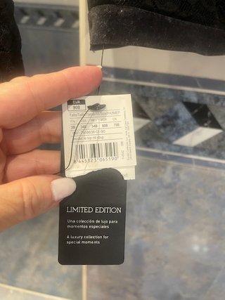 Top de encaje negro