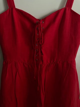 Vestido Rojo Mango