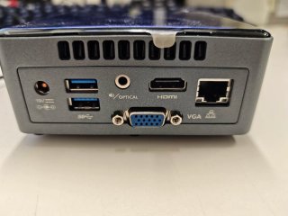 Intel NUC Mini PC Negro/Plateado