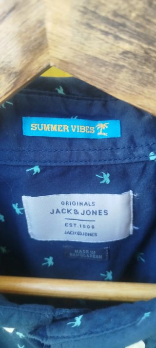 Camisa Jack & Jones Estampada Manga Corta XL