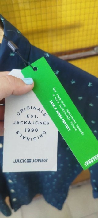 Camisa Jack & Jones Estampada Manga Corta XL