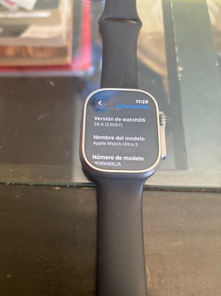 Apple Watch Ultra 3 aun en garantía