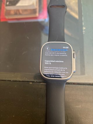 Apple Watch Ultra 3 aun en garantía