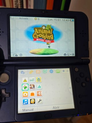 Animal Crossing Welcome Amiibo 3DS Esp