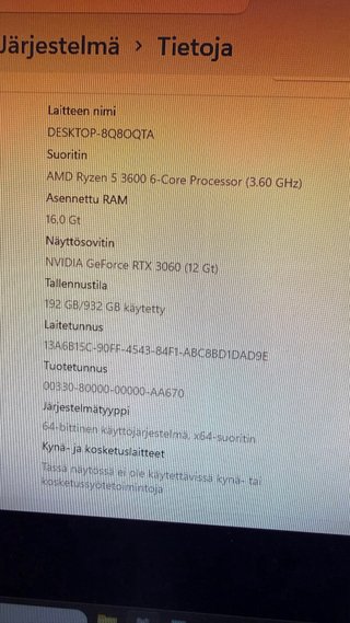 PC Gamer AMD Ryzen 5 3600 + RTX 3060 12GB