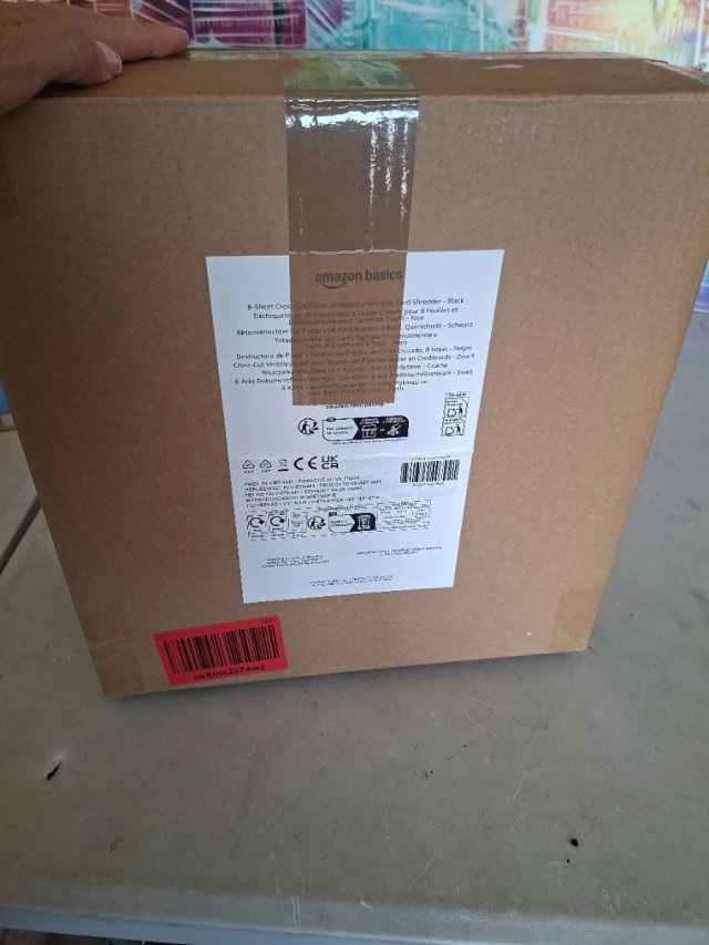 Trituradora de Papel Amazon Basics