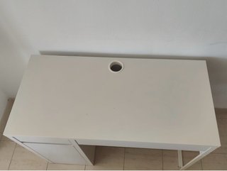 Escritorio IKEA MICKE Blanco 105x50cm 75cm alto