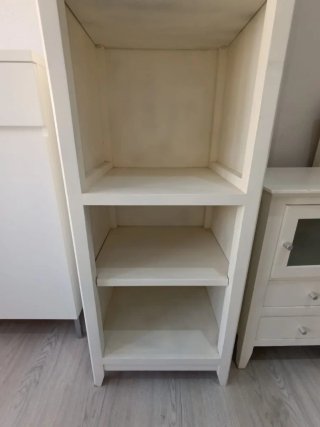 Muebles blancos salón/dormitorio