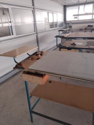 Mesas de corte industriales