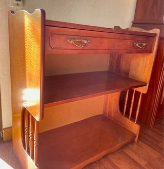 Mesa soporte salón madera
