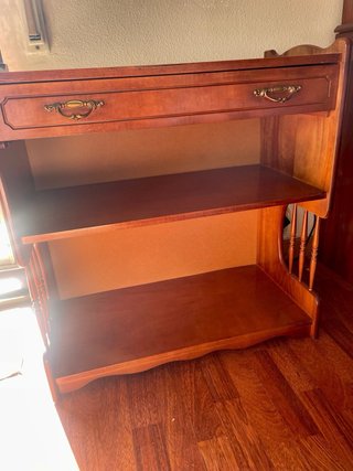 Mesa soporte salón madera